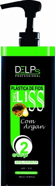 DEL-LiSS GLOSS PLÁSTICA DE FIOS 500 ml
